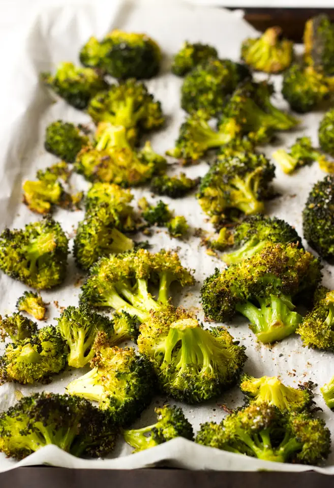 Broccoli la cuptor – etapa 1
