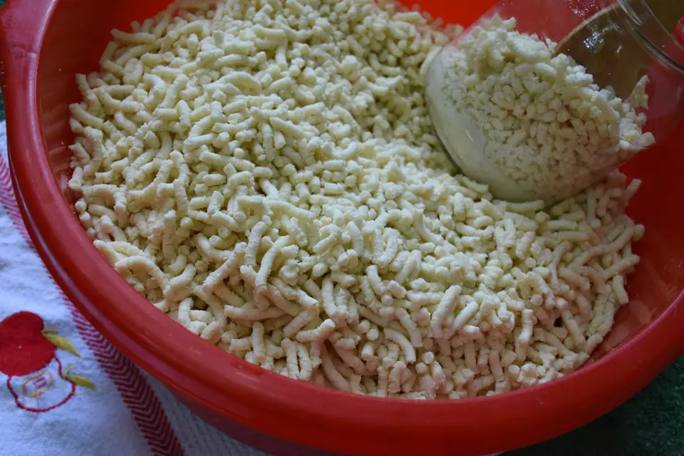 Branza de oi la borcan – etapa 4