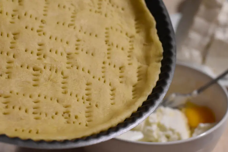 Tarta cu sparanghel – etapa 3