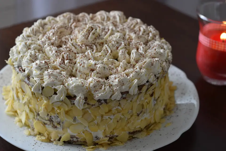 Tort de cacao cu crema mascarpone – etapa 1
