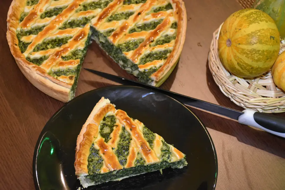 Tarta cu spanac – etapa 3