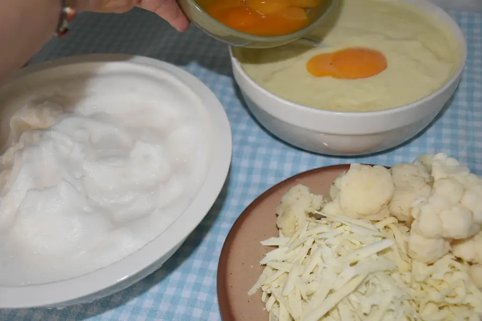 Sufleu de conopida – etapa 5