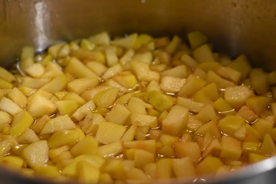 Dulceata de gutui – etapa 4