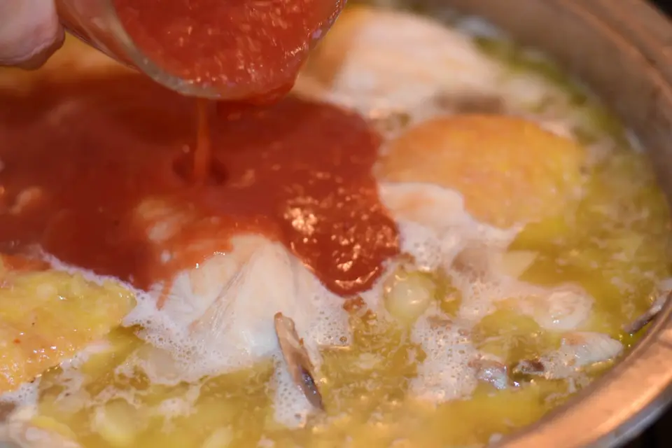 Ostropel de pui – etapa 5