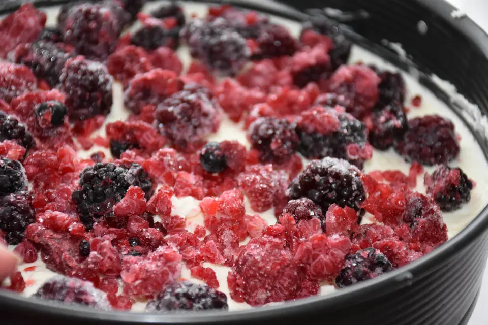 Cheesecake Oreo Reteta Tort cu fructe de padure – etapa 7