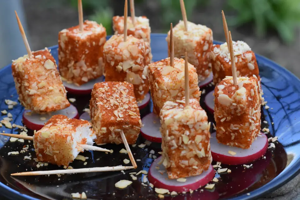 Aperitiv cu branza de capra – etapa 2
