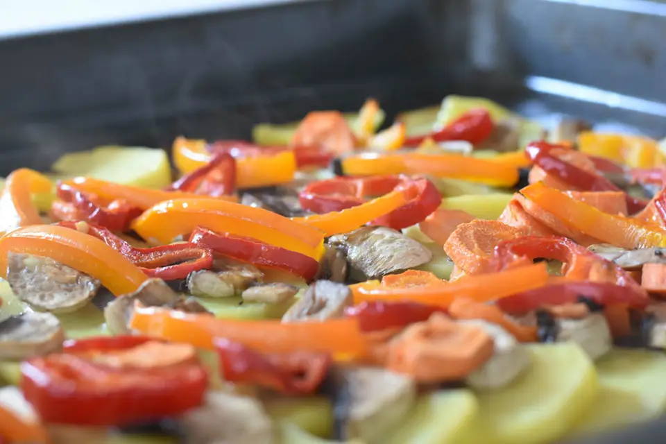 Legume la cuptor – etapa 4