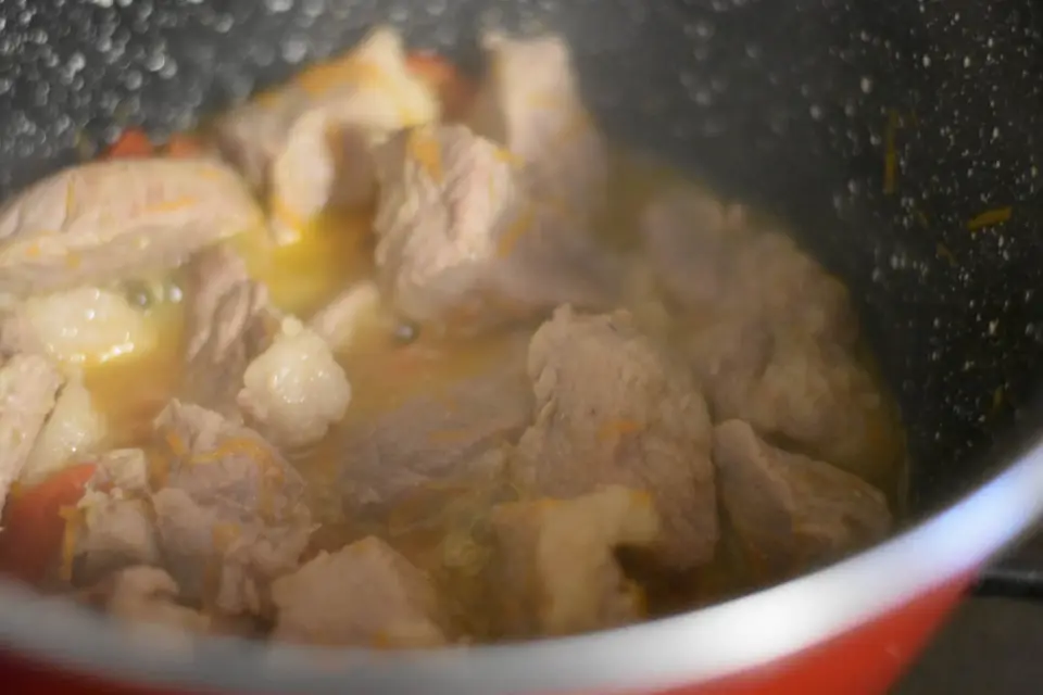 Ostropel de porc – etapa 5