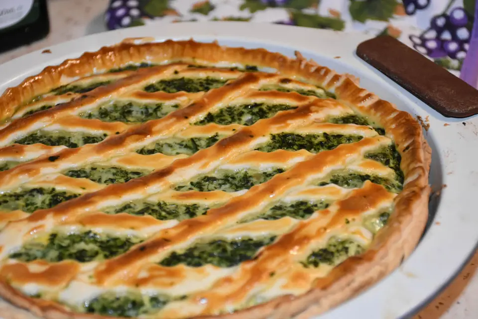 Tarta cu spanac – etapa 4