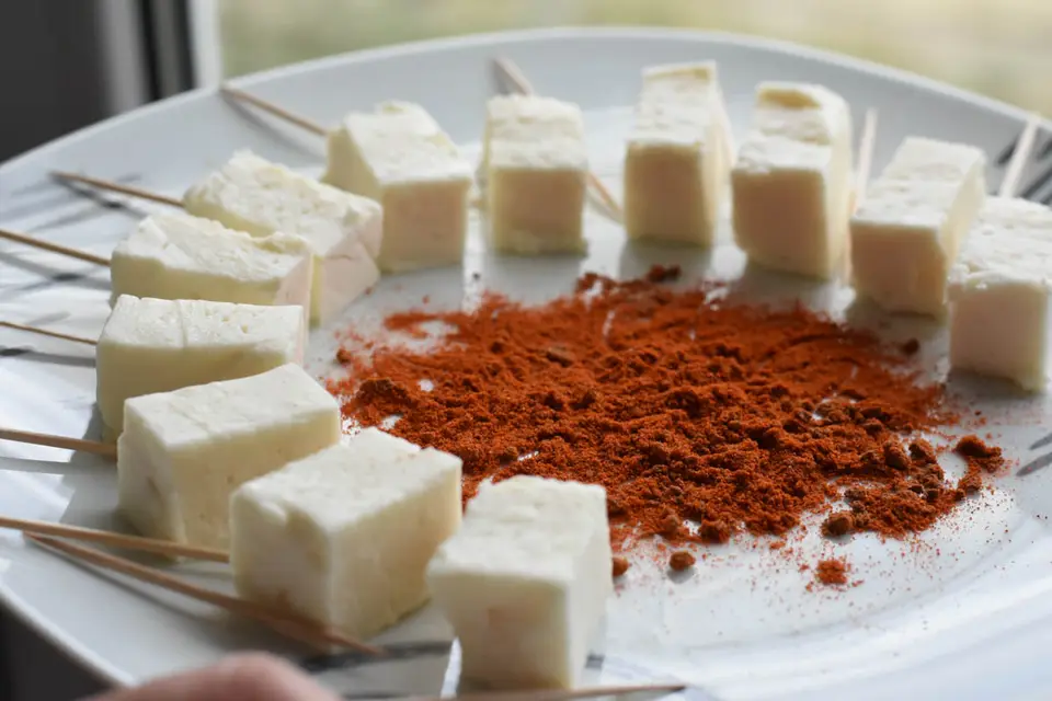 Aperitiv cu branza de capra – etapa 3