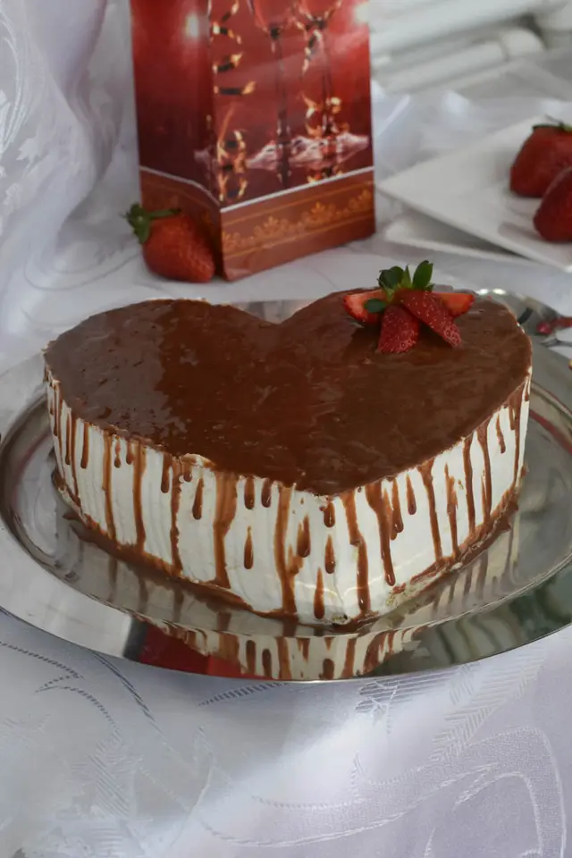 Tort inimioara – etapa 3