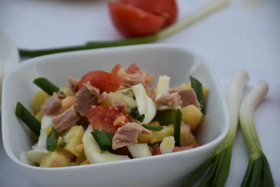 Salata de cus-cus cu legume – etapa 4