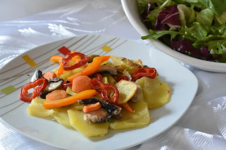 Legume la cuptor – etapa 2
