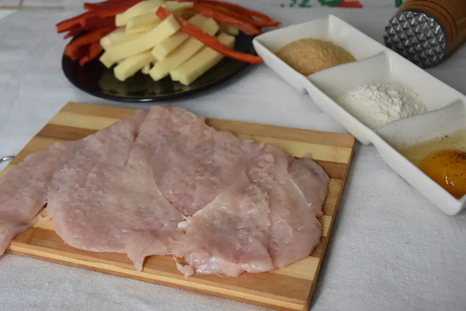 Rulada din piept de pui – etapa 3