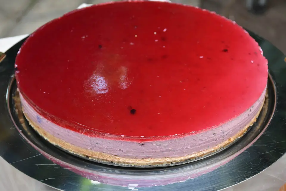 Cheesecake cu mure [Fara coacere] – etapa 5