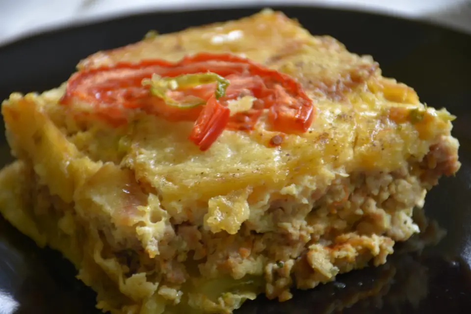 Musaca cu carne de porc – etapa 1