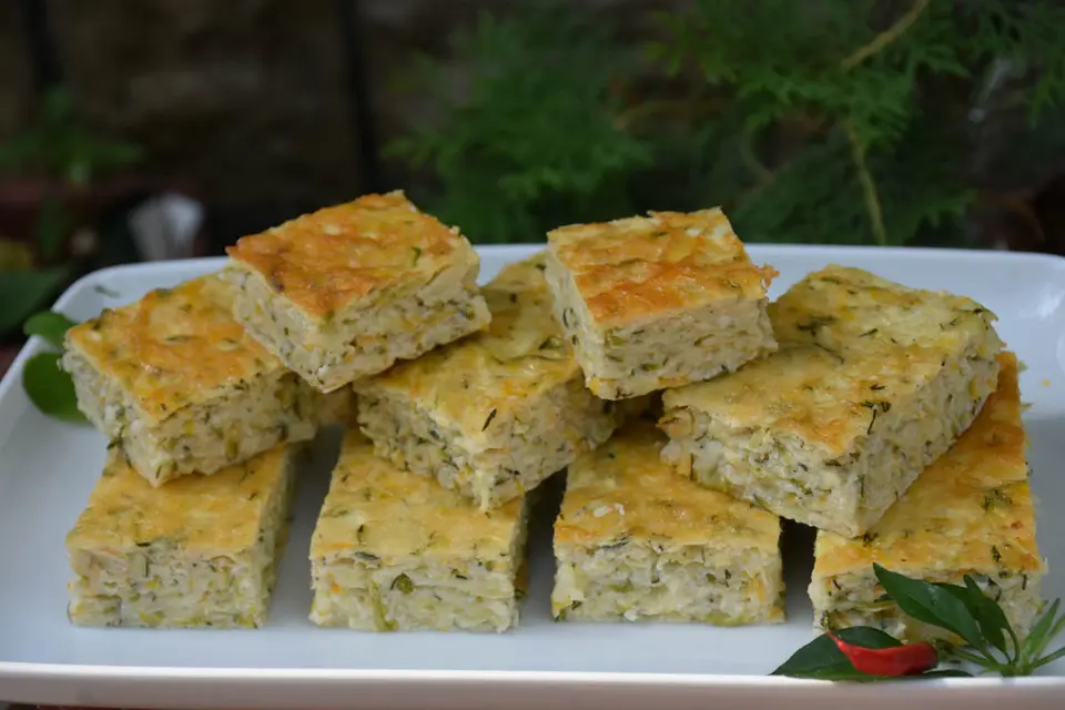 Budinca din dovlecei – etapa 2