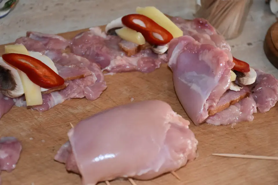 Pulpe de pui dezosate umplute – etapa 5