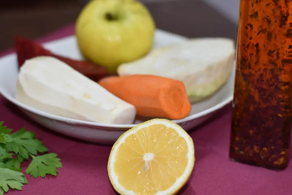 Salata de cruditati – etapa 3