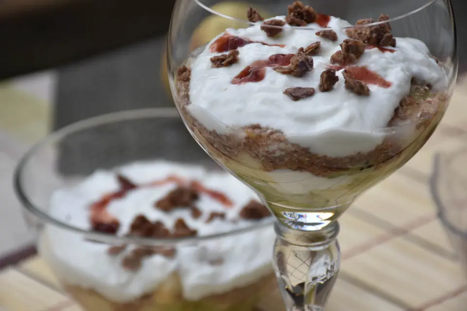 Muesli cu fructe la pahar – etapa 1