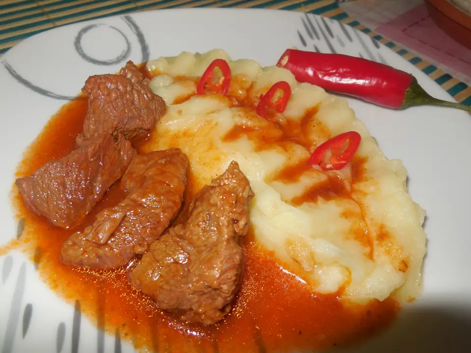 Ostropel de vită – etapa 1