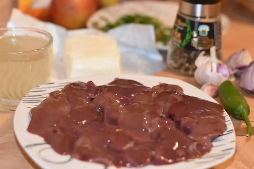Pate de casa din ficat de pui – etapa 2