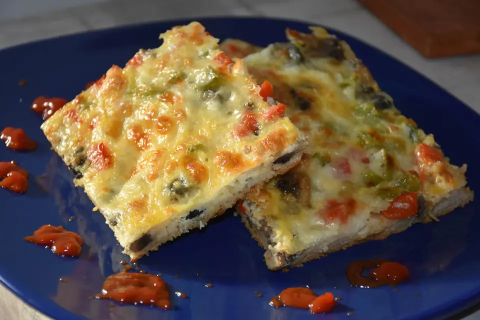 Pizza cu legume – etapa 1