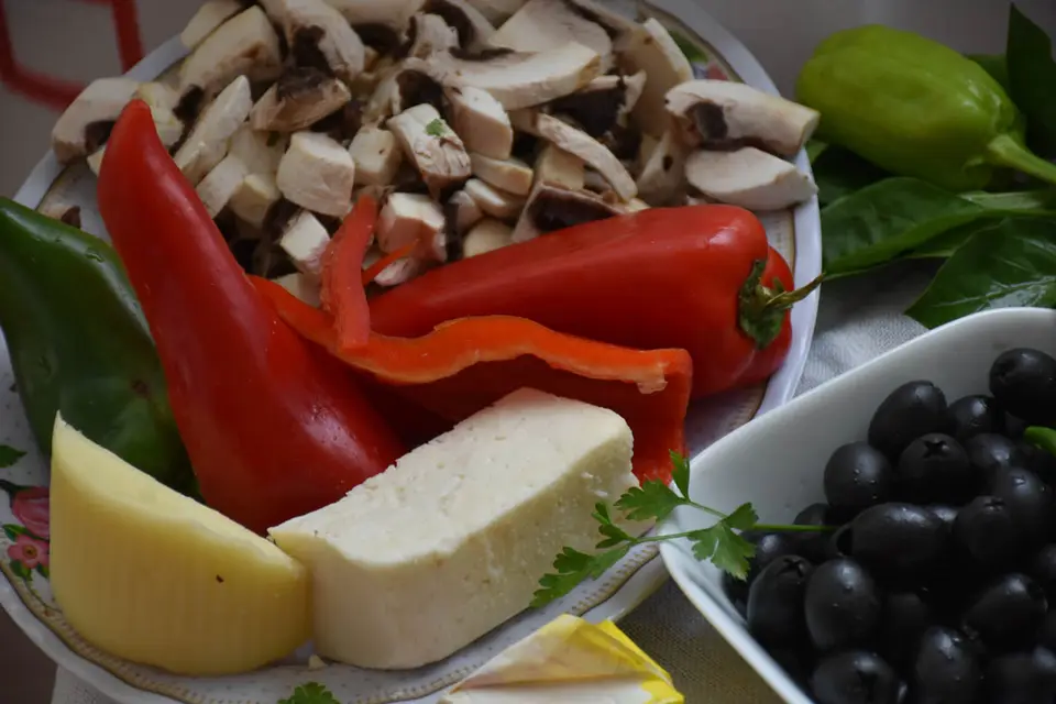 Pizza cu legume – etapa 2