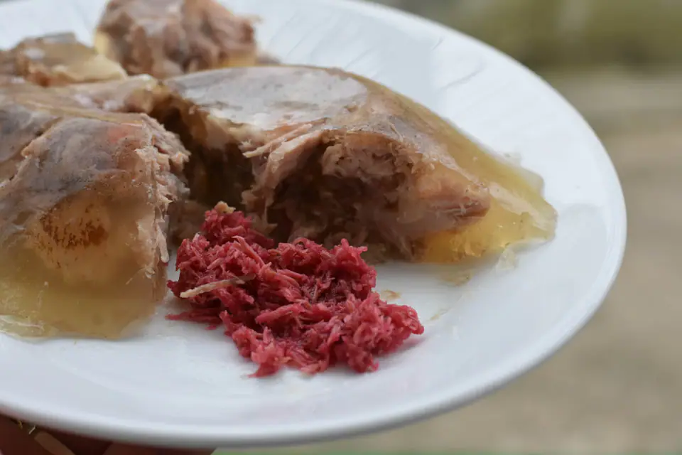 Racitura de porc – rețetă