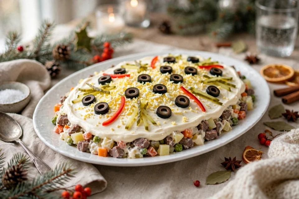 Salată de boeuf clasică – rețetă