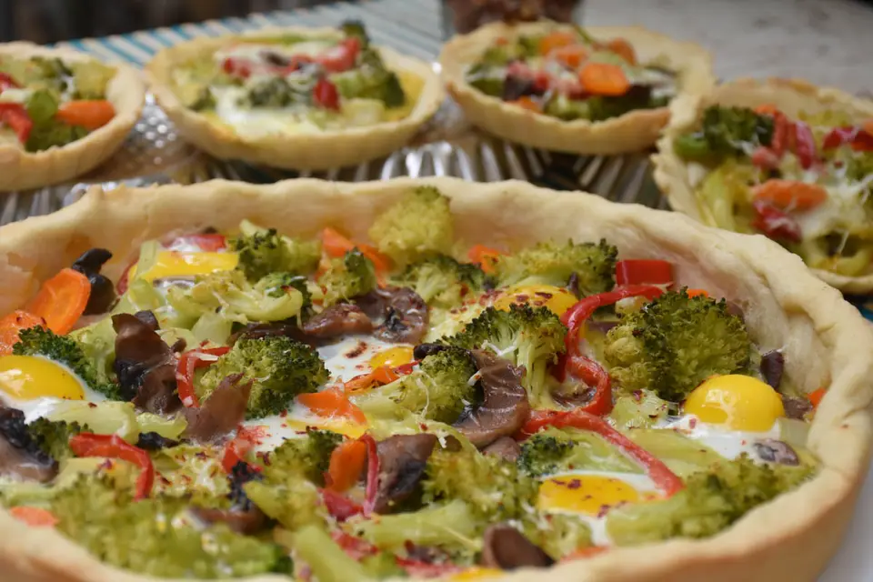 Tarta cu broccoli – etapa 1