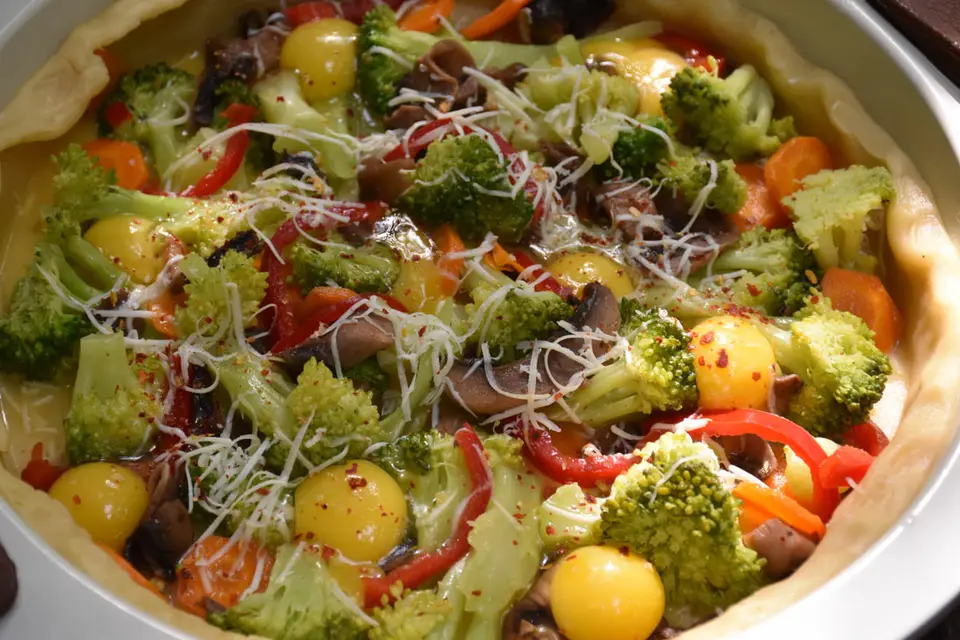 Tarta cu broccoli – etapa 4