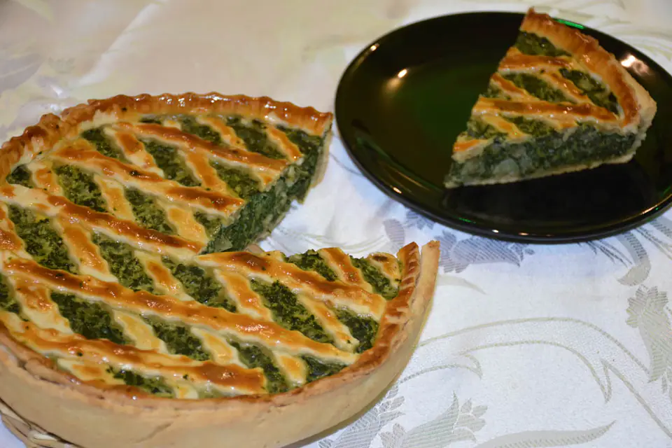 Tarta cu spanac – rețetă
